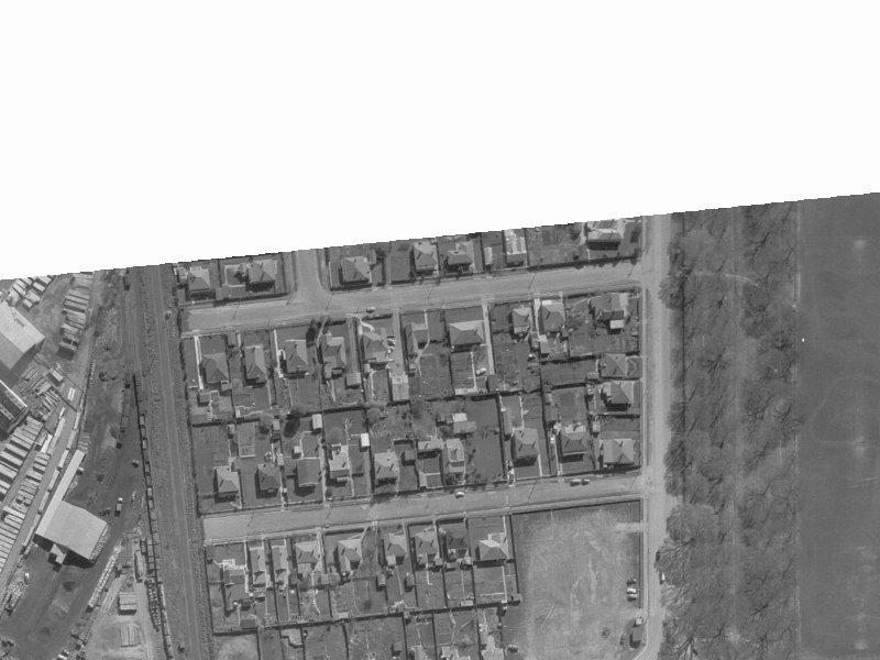 13 Brockworth Place from the air, 1960-1964