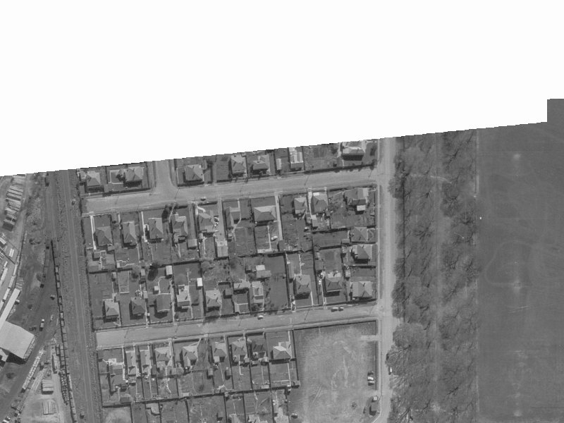 7 Brockworth Place from the air, 1960-1964
