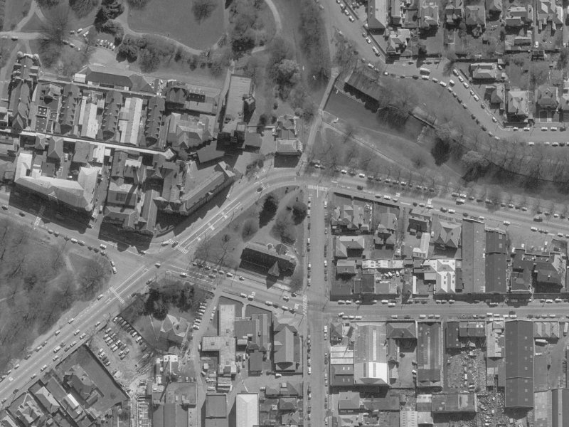 245 Antigua Street from the air, 1960-1964
