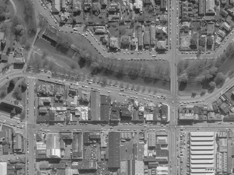 27 Oxford Terrace from the air, 1960-1964