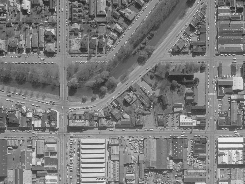 72 Oxford Terrace from the air, 1960-1964