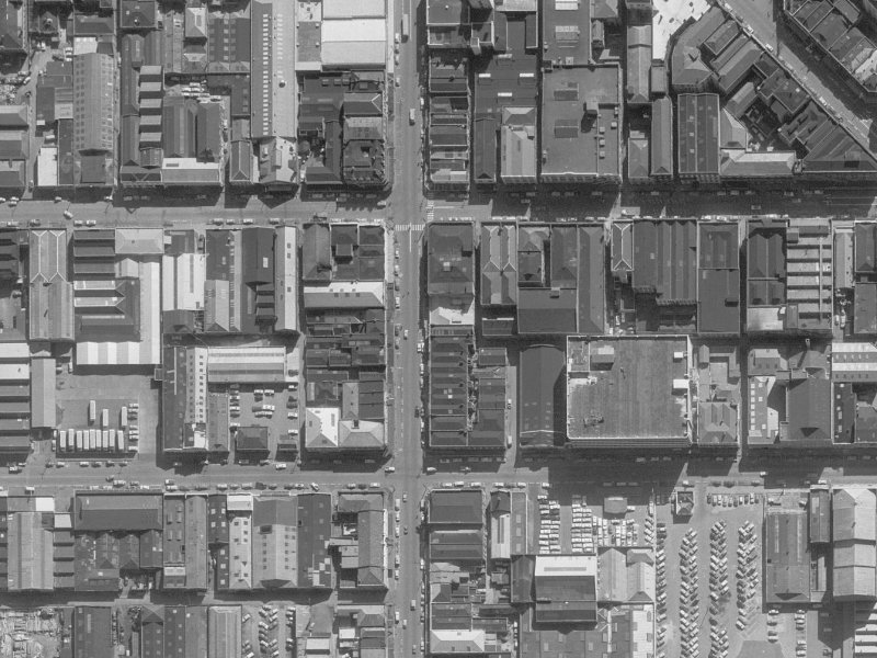 650 Colombo Street from the air, 1960-1964
