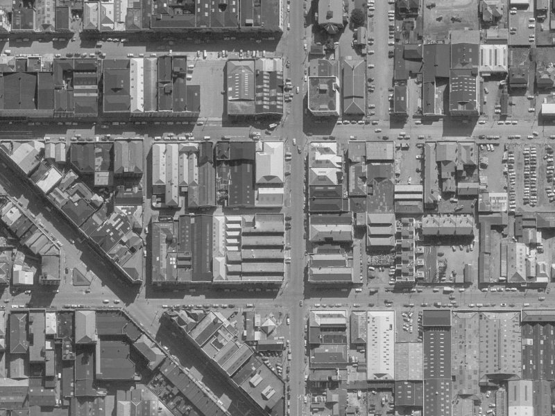 205 Madras Street from the air, 1960-1964