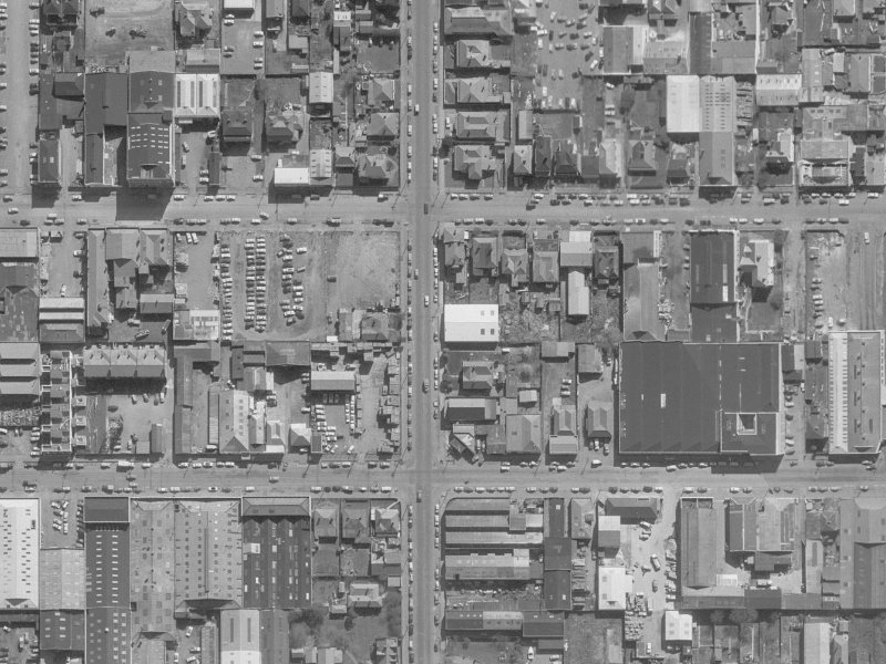 212 Barbadoes Street from the air, 1960-1964