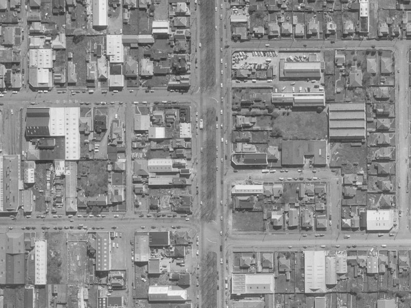 81–105 Fitzgerald Avenue from the air, 1960-1964