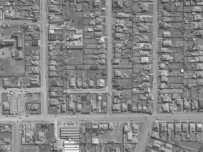 11 Stanmore Road from the air, 1960-1964