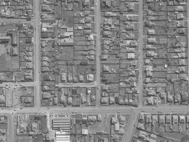 14 Stanmore Road from the air, 1960-1964