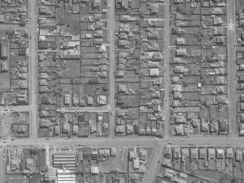 16 Stanmore Road from the air, 1960-1964