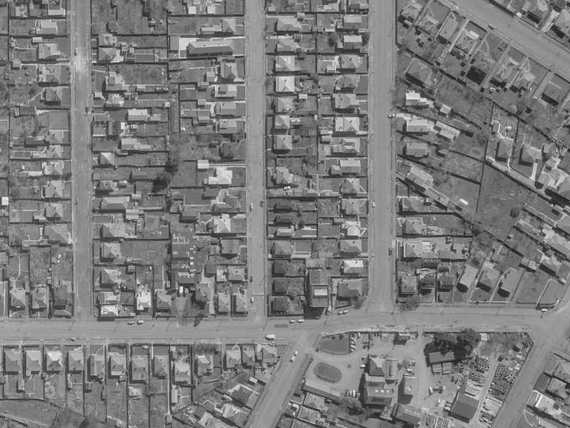 14 Suffolk Street from the air, 1960-1964
