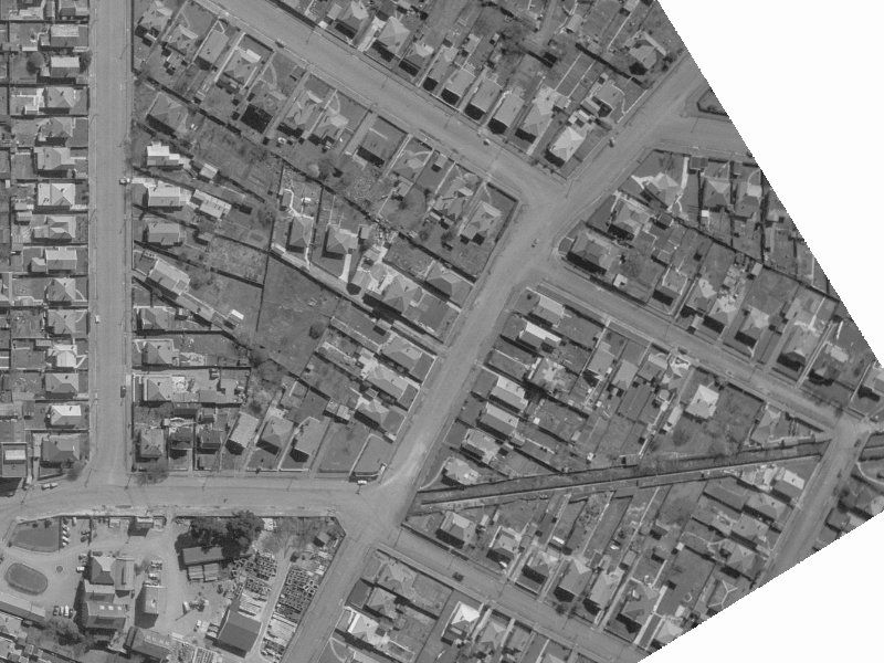 143 Olliviers Road from the air, 1960-1964