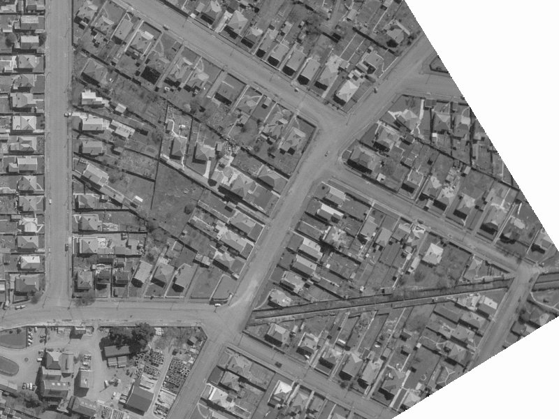 141A Olliviers Road from the air, 1960-1964