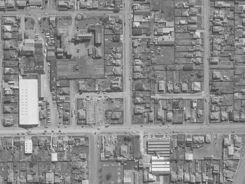 9 Saxon Street from the air, 1960-1964
