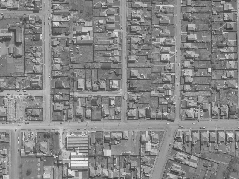 9 Stanmore Road from the air, 1960-1964