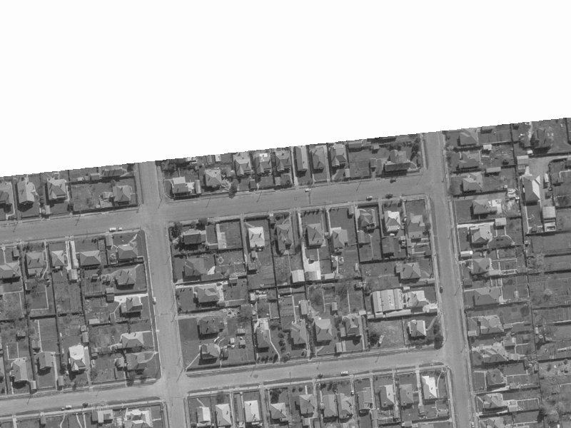 13 Elizabeth Street from the air, 1960-1964
