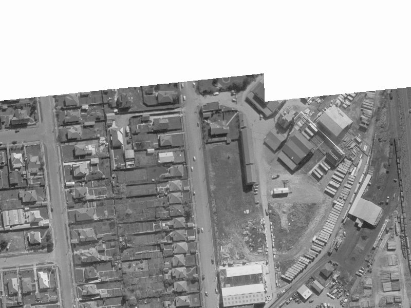4E Mandeville Street from the air, 1960-1964