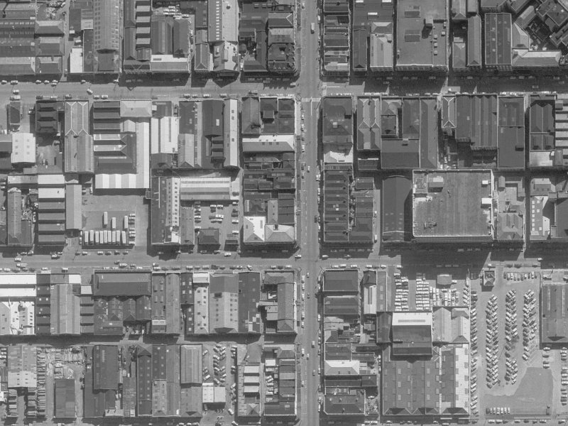 631 Colombo Street from the air, 1960-1964