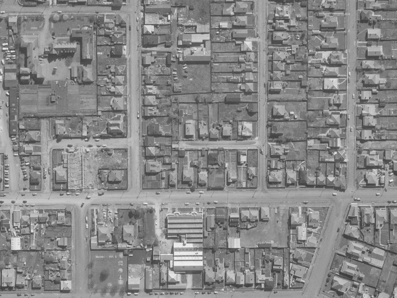 10 Dearsley Street from the air, 1960-1964