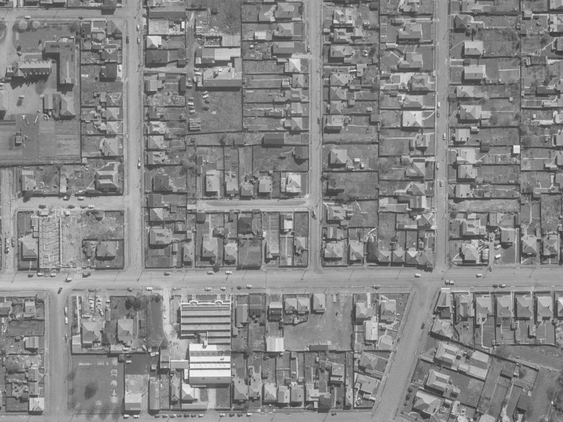 8 Dearsley Street from the air, 1960-1964