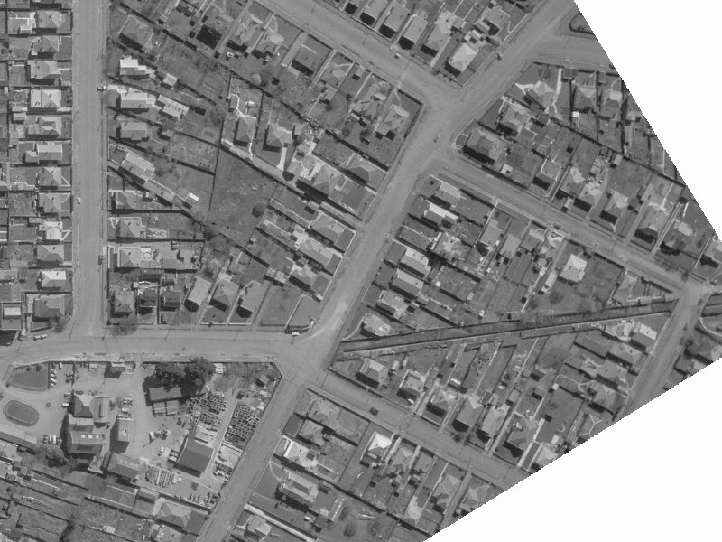 123-153 Olliviers Road from the air, 1960-1964