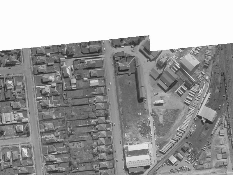 5B/33 Mandeville Street from the air, 1960-1964