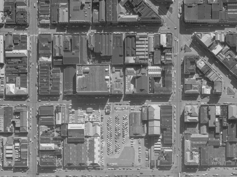 175-177 Tuam Street from the air, 1960-1964