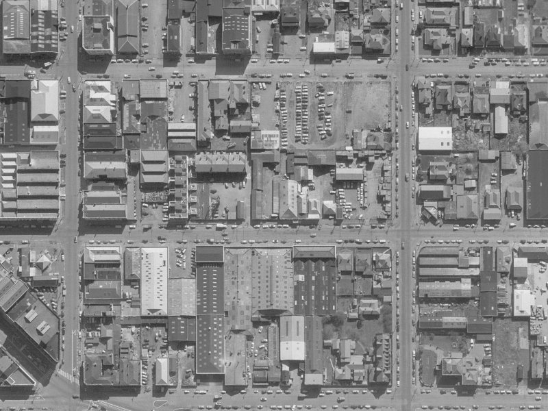 253 Tuam Street from the air, 1960-1964