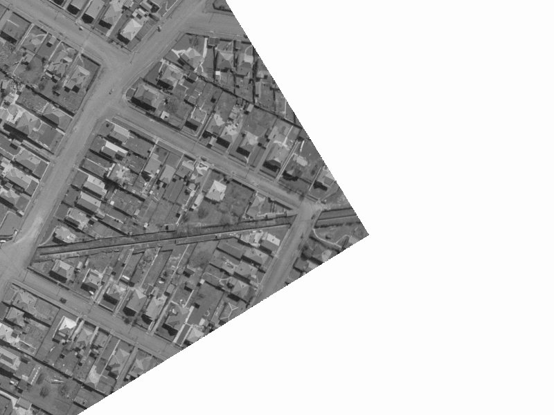 151 Bordesley Street from the air, 1960-1964