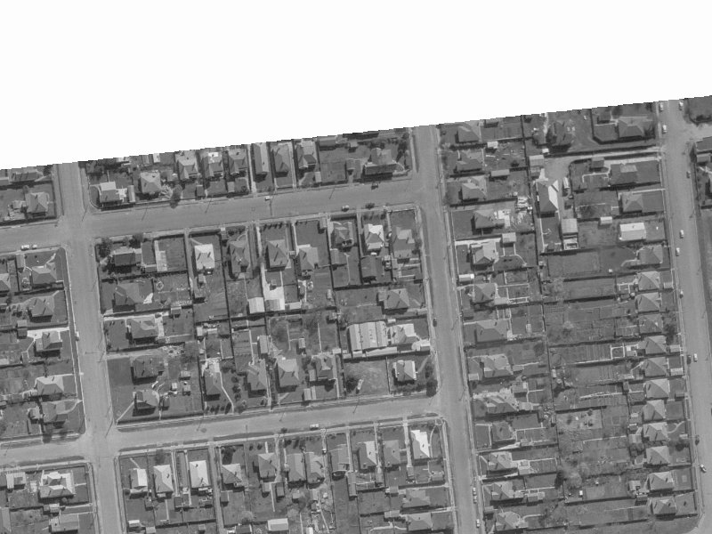 5B Elizabeth Street from the air, 1960-1964