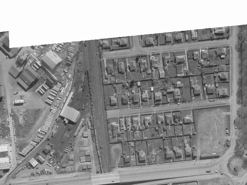 28A Mayfair Street from the air, 1960-1964