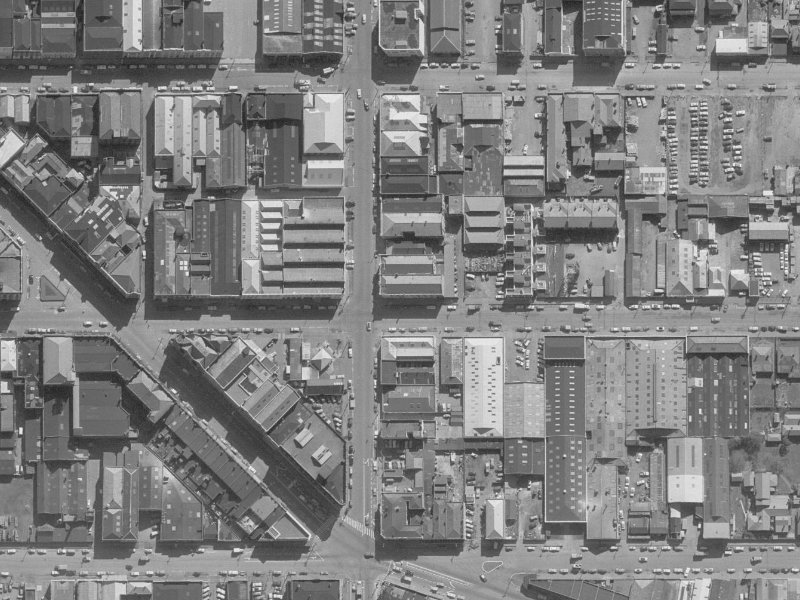 204 Madras Street from the air, 1960-1964