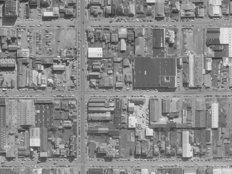 287 Tuam Street from the air, 1960-1964