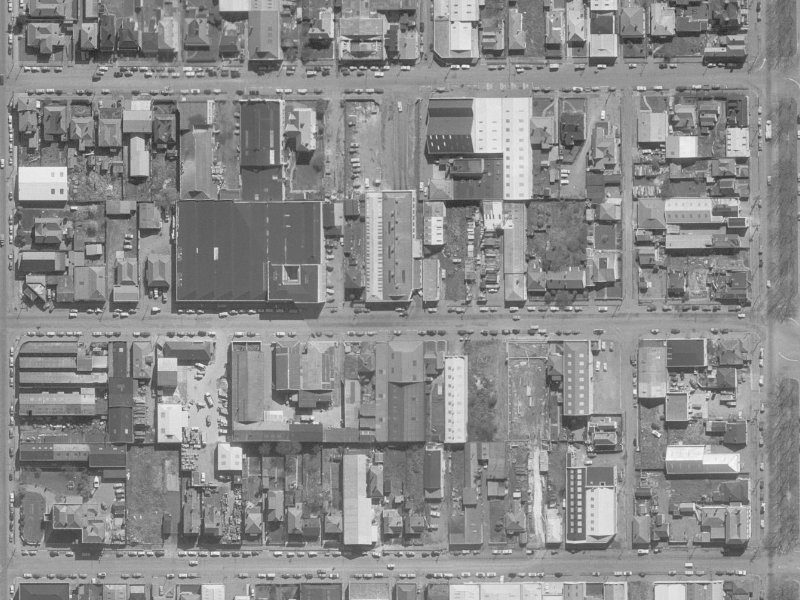 341 Tuam Street from the air, 1960-1964