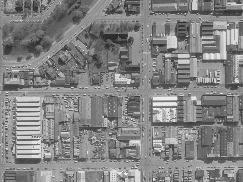 99 Tuam Street from the air, 1960-1964