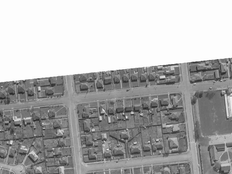 112 Elizabeth Street from the air, 1960-1964