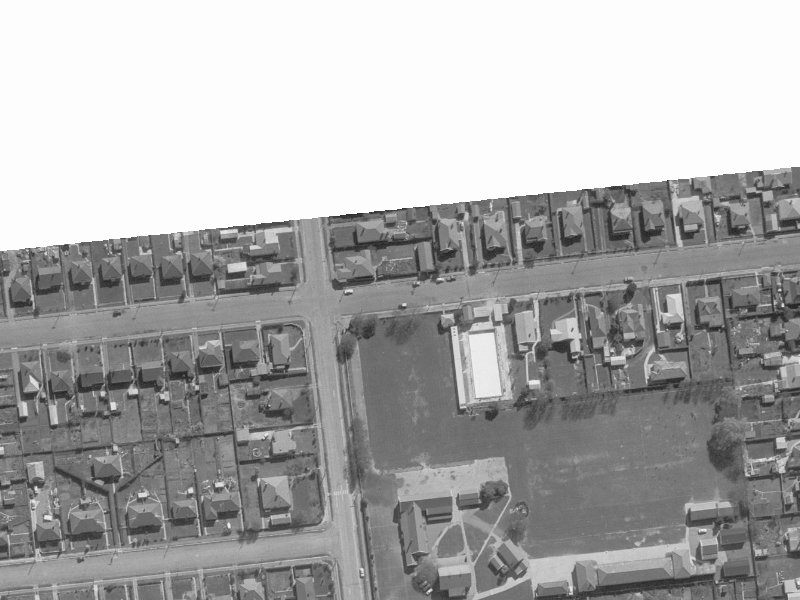 78 Elizabeth Street from the air, 1960-1964