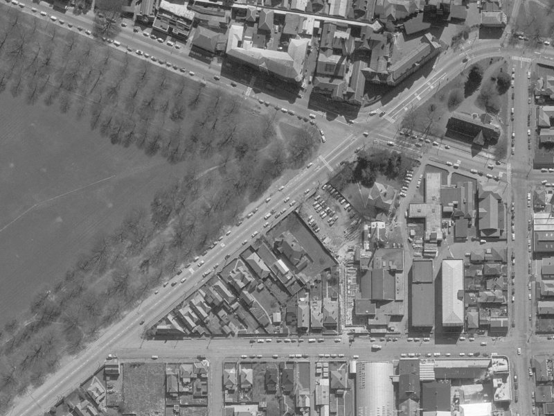 534–544 Hagley Avenue from the air, 1960-1964