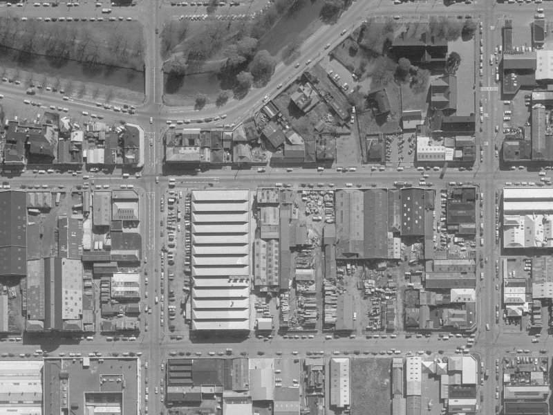 96H Tuam Street from the air, 1960-1964