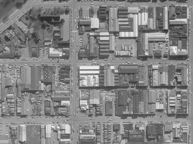 150 Tuam Street from the air, 1960-1964