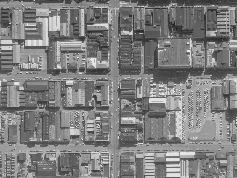 624A Colombo Street from the air, 1960-1964