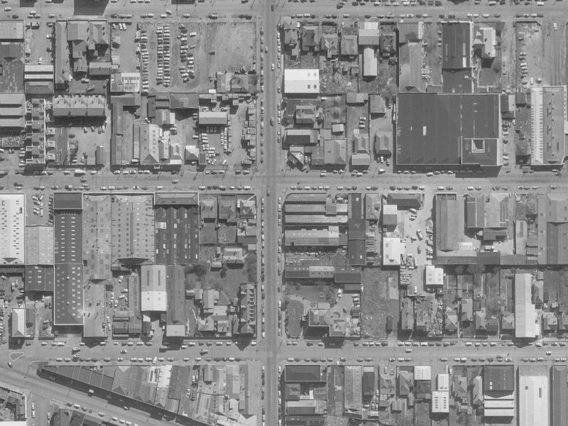 198 Barbadoes Street from the air, 1960-1964