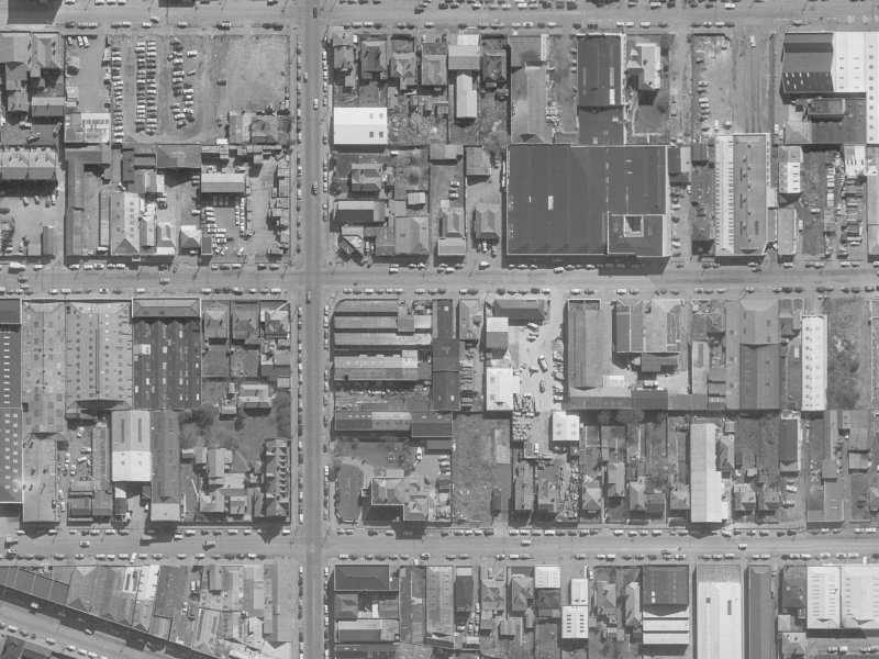 308 Tuam Street from the air, 1960-1964