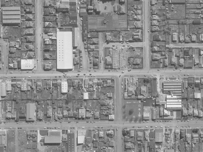 436 Tuam Street from the air, 1960-1964