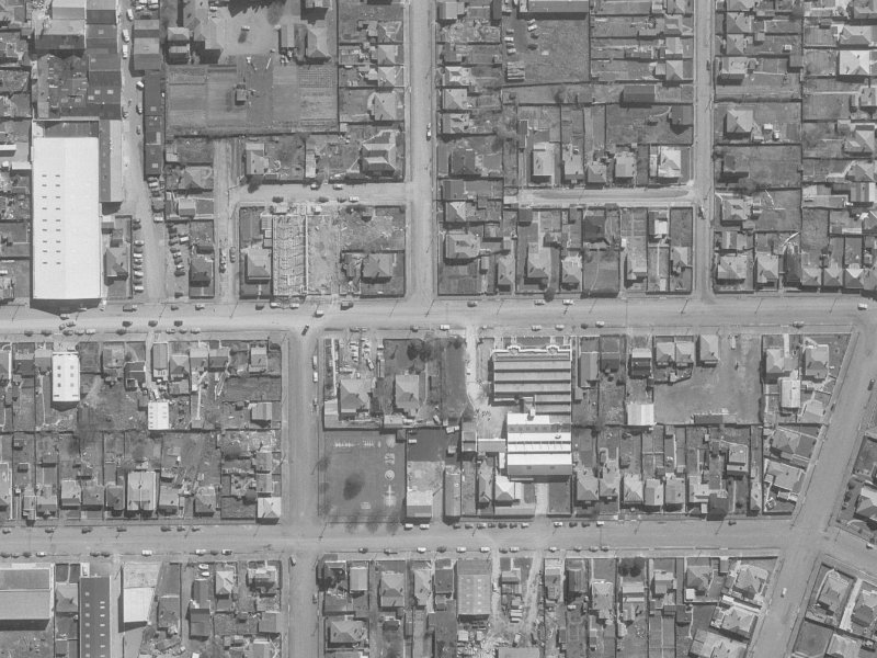 450 Tuam Street from the air, 1960-1964