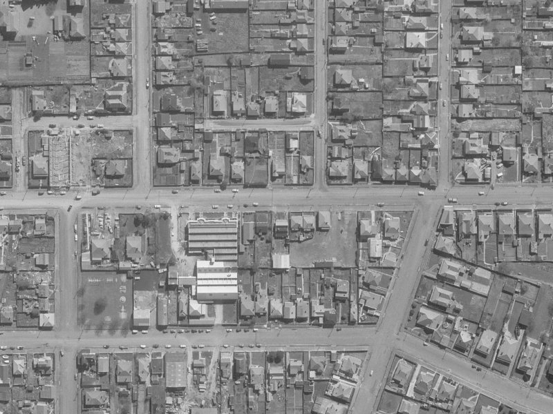 466 Tuam Street from the air, 1960-1964