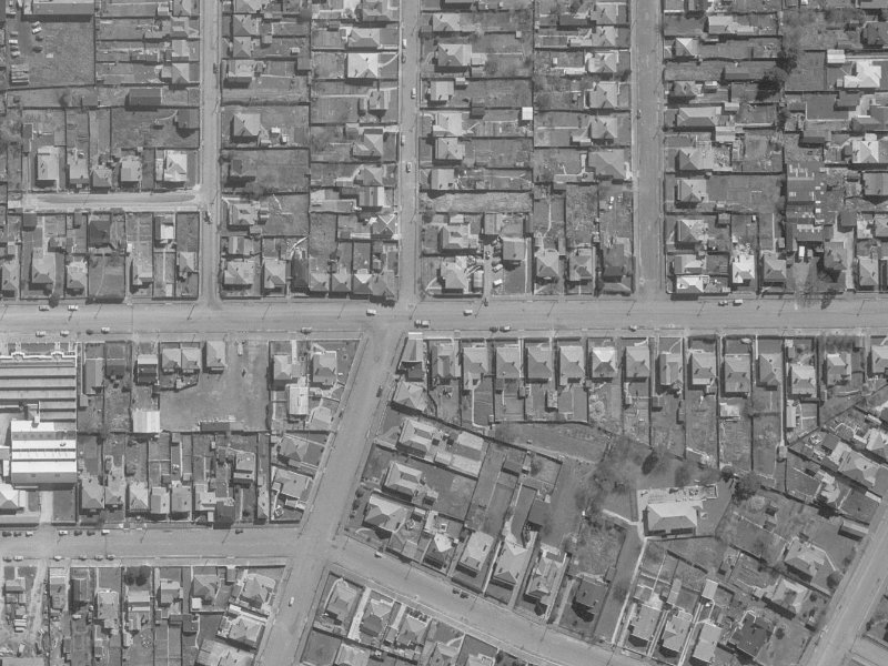 494 Tuam Street from the air, 1960-1964