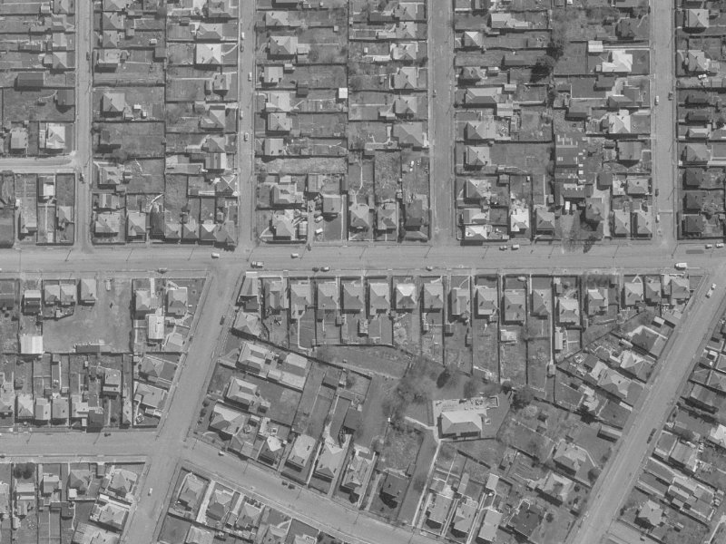 506 Tuam Street from the air, 1960-1964