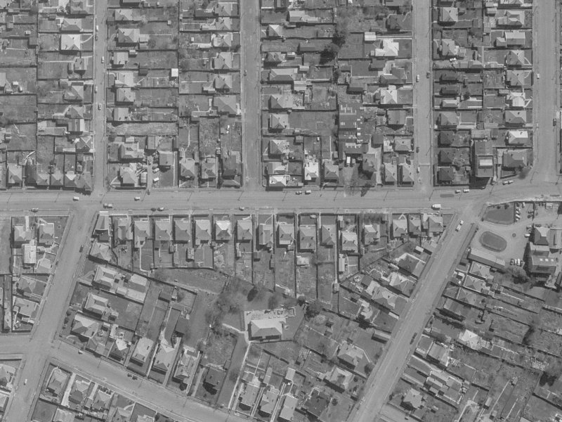 518 Tuam Street from the air, 1960-1964