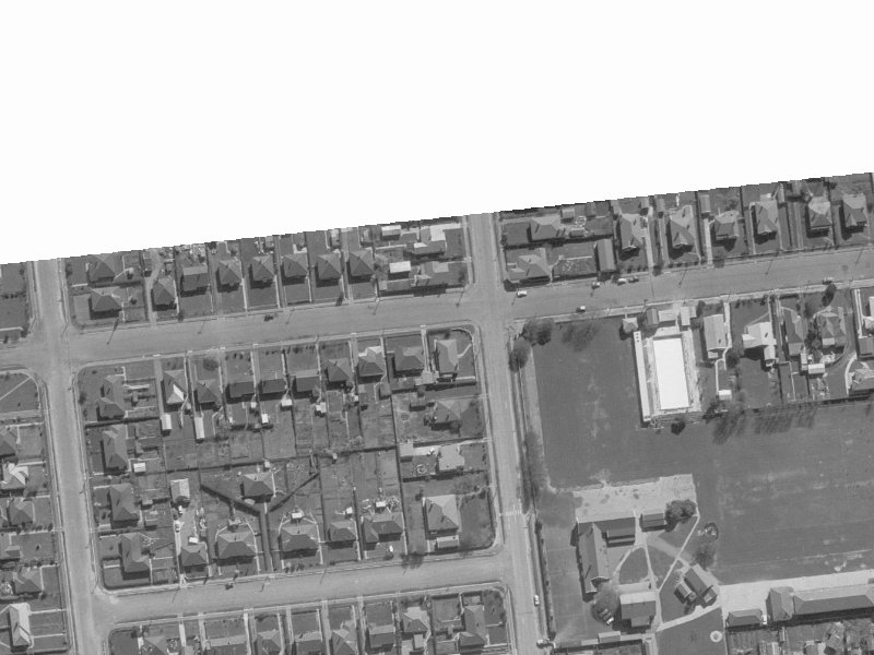 99 Elizabeth Street from the air, 1960-1964