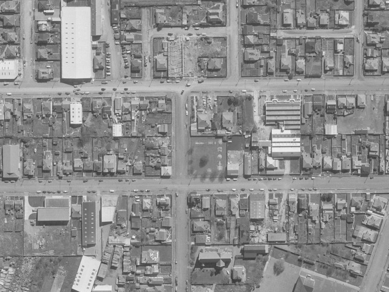 72 Phillips Street from the air, 1960-1964