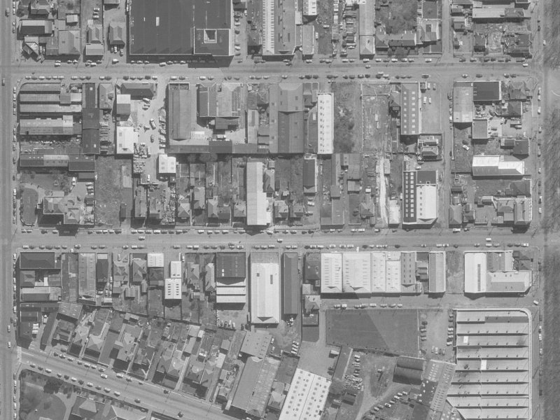 371 St Asaph Street from the air, 1960-1964